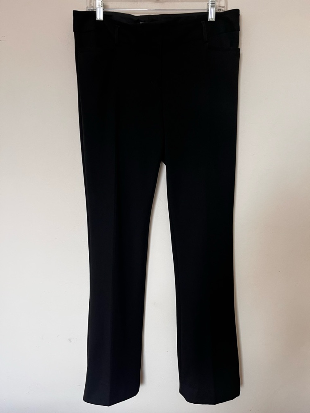 The Boys Screen Worn Express Editor Pants Black Stretch Work Trousers Tall 10 - Picture 2 of 11